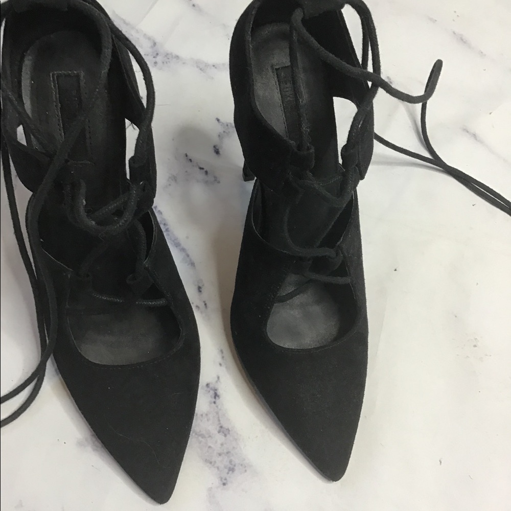 Brand new lace up high heels